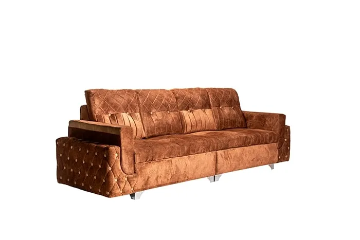 VIVDeal Not So Velvet 4 Seater Sofa Set